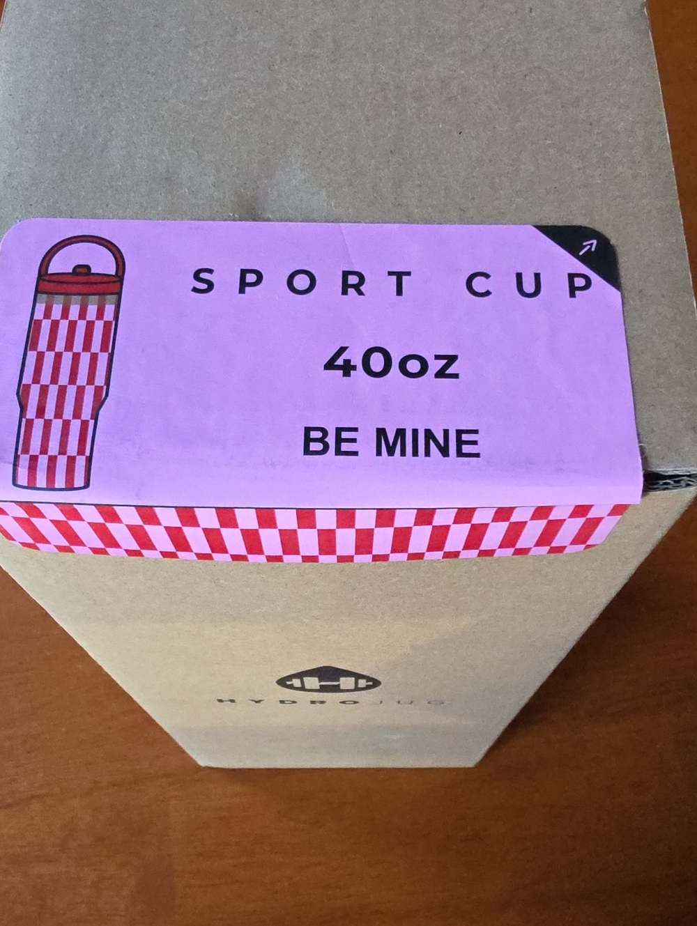 HydroJug 40 oz Sport - Be Mine - Picture 5 of 7